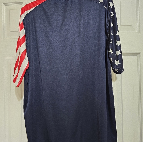 Patriotic Men's Polo Shirt - Picture 4 of 7